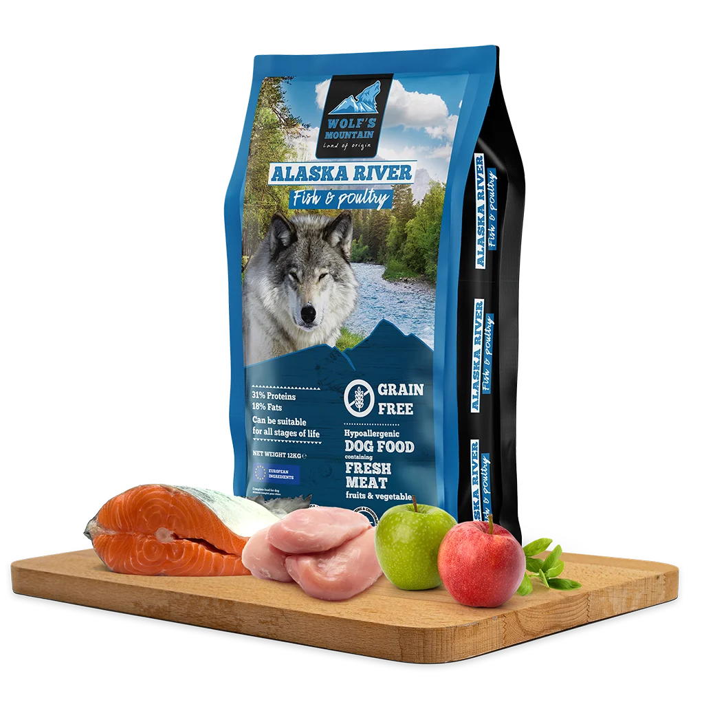 Alaska River, fish & poultry (12KG)